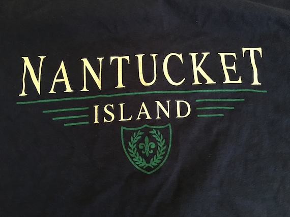 Vintage Nantucket T-Shirt, Nantucket Island Tee, … - image 7