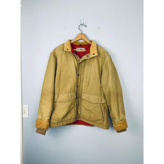 ジャケット・アウター 90s llbean cotton Jacket noroll 90s llbean cotton Jacket noroll Vintage 90s Blue LL Bean Flannel