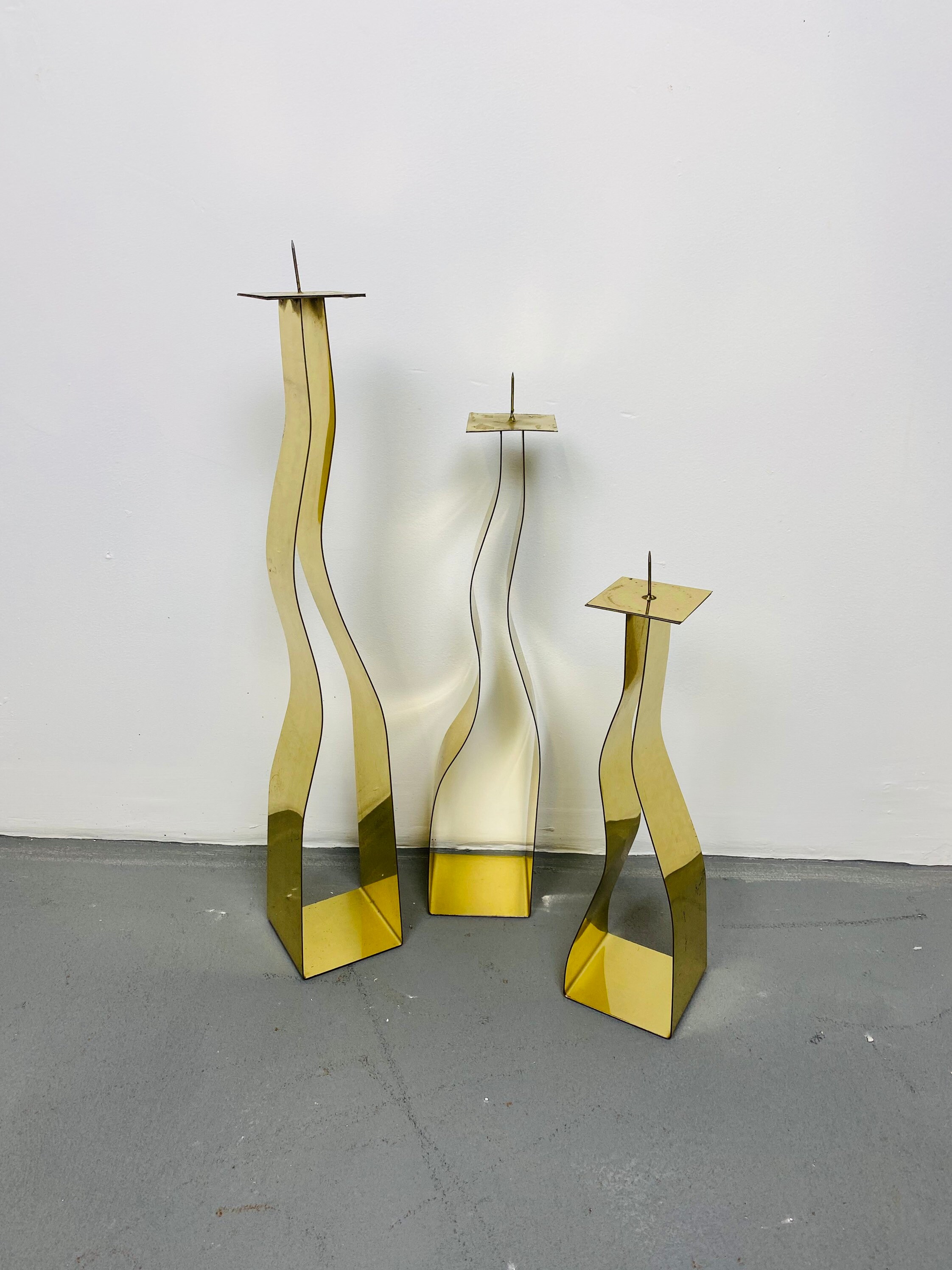 カーティスジェレ1987サイン入り彫刻c.jere ウォールスカルプチャーヨット Signed Curtis Jere Metal Sailboat Yacht Wall Sculpture