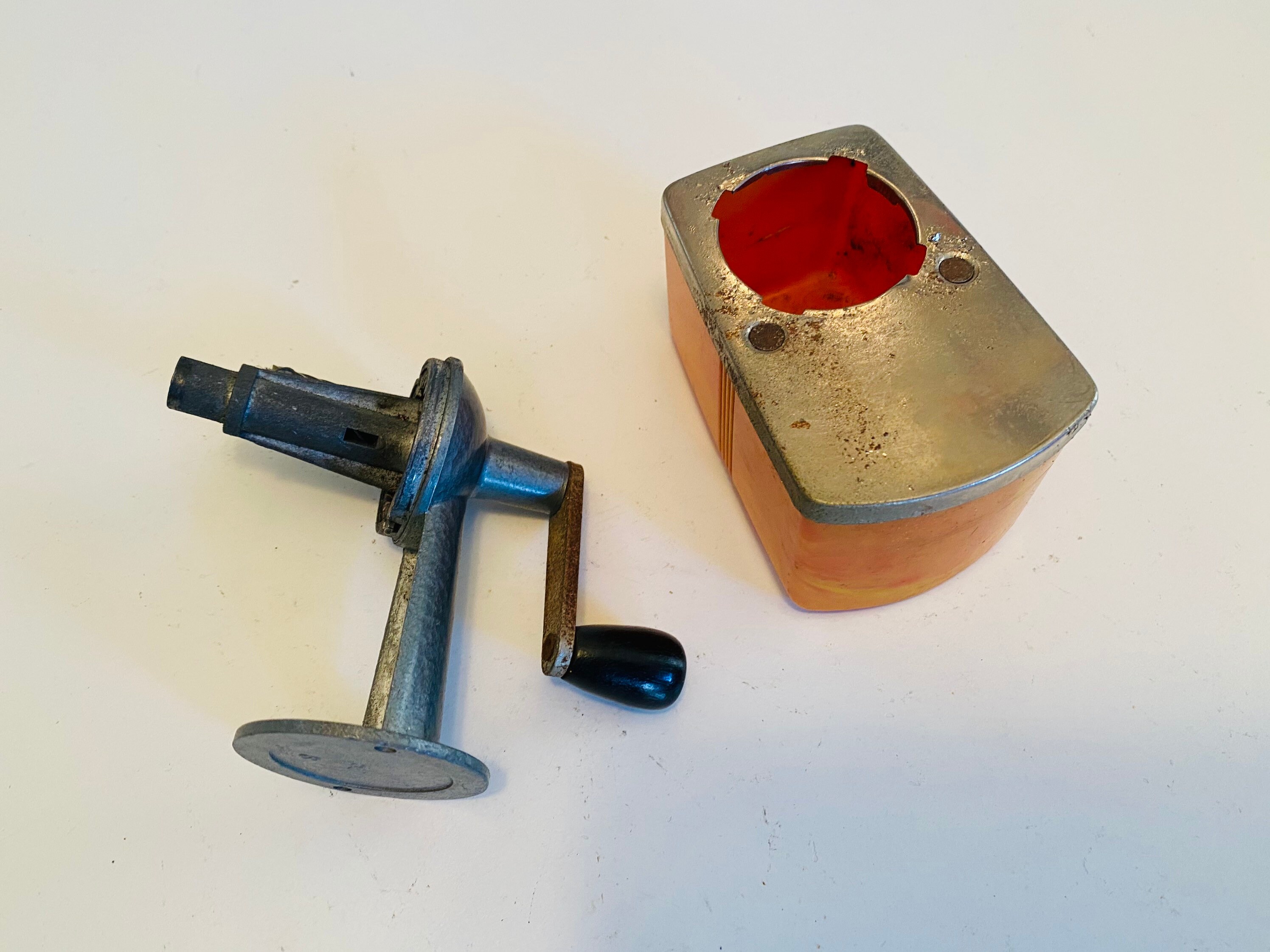 Vintage Boston Bulldog Pencil Sharpener Manual Desktop Pencil Etsy