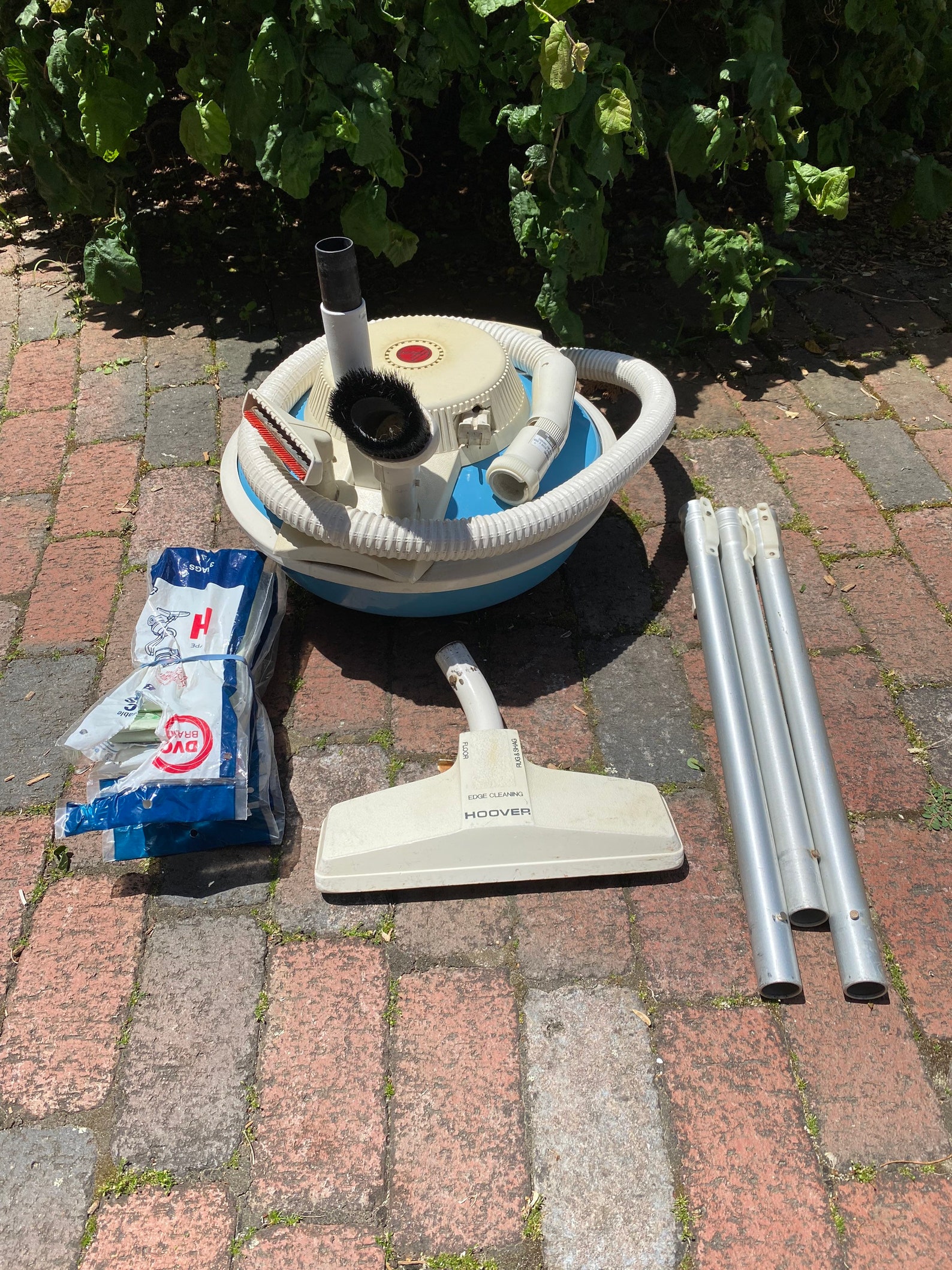 Vintage Hoover Celebrity Vacuum Cleaner WORKING with Tools Etsy