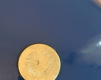 ヴィンテージ キャサリンホルム ノルウェー スキレット、ブルー