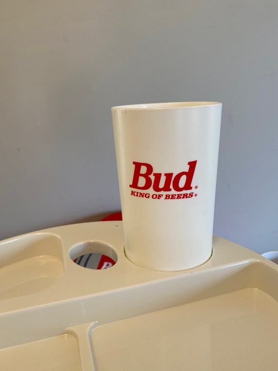Vintage Budweiser Picnic Set, Budweiser Tailgating Set With Case