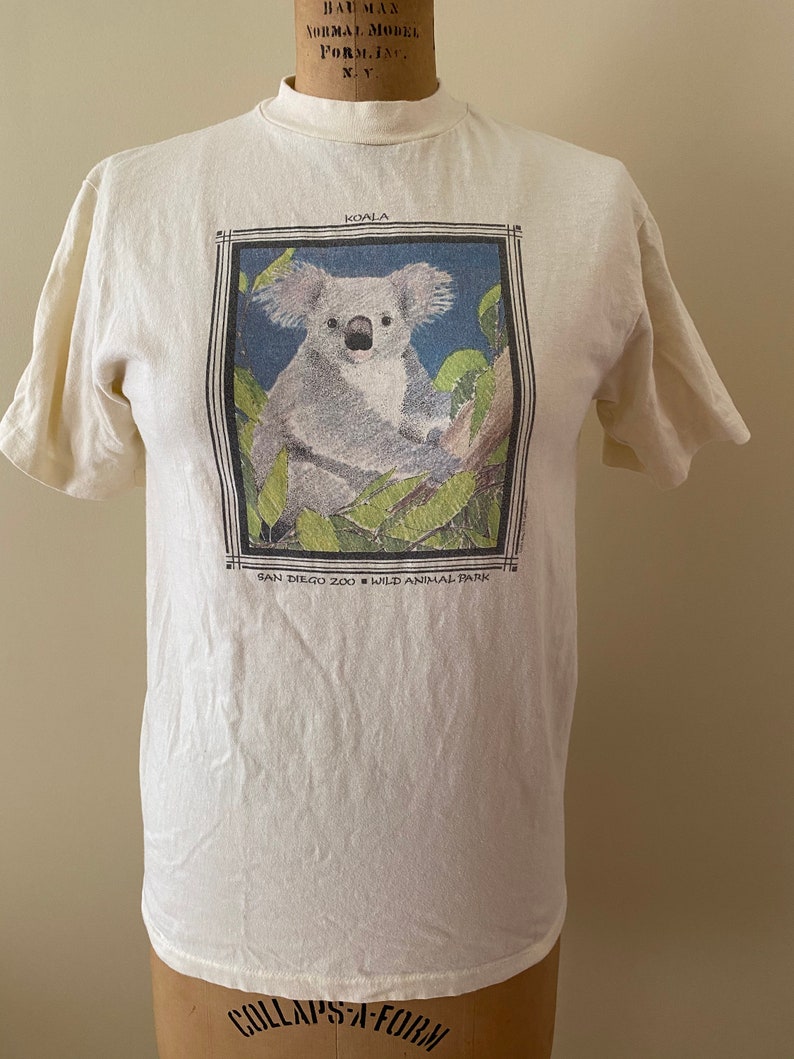 Vintage San Diego Zoo Tshirt Koala Tshirt San Diego Zoo Etsy