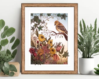 In a Field of Golden Light Print: Signed with Mat (11x14)