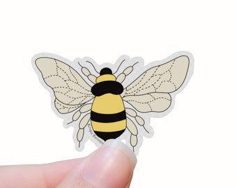 BEE sticker, Size: 3" x 1.95"