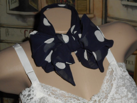 S Vintage Black White Tuxedo Full Slip Van Raalte… - image 3