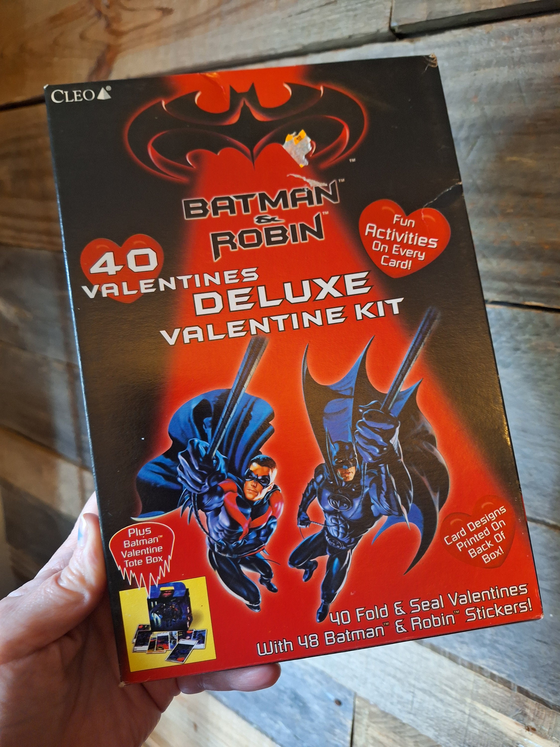 1997 Batman and Robin Valentines - Etsy