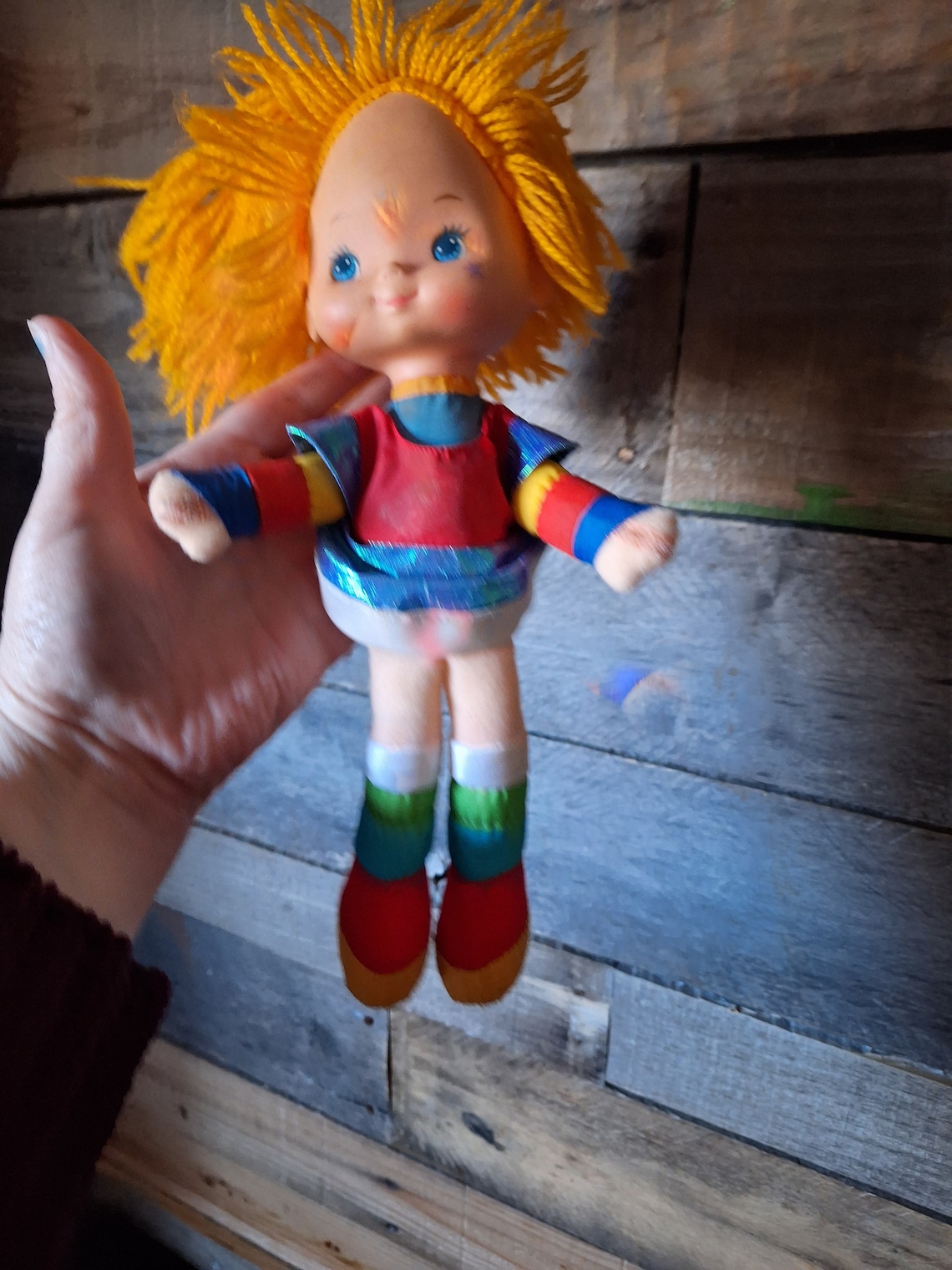 Vintage Rainbow Brite Doll Etsy