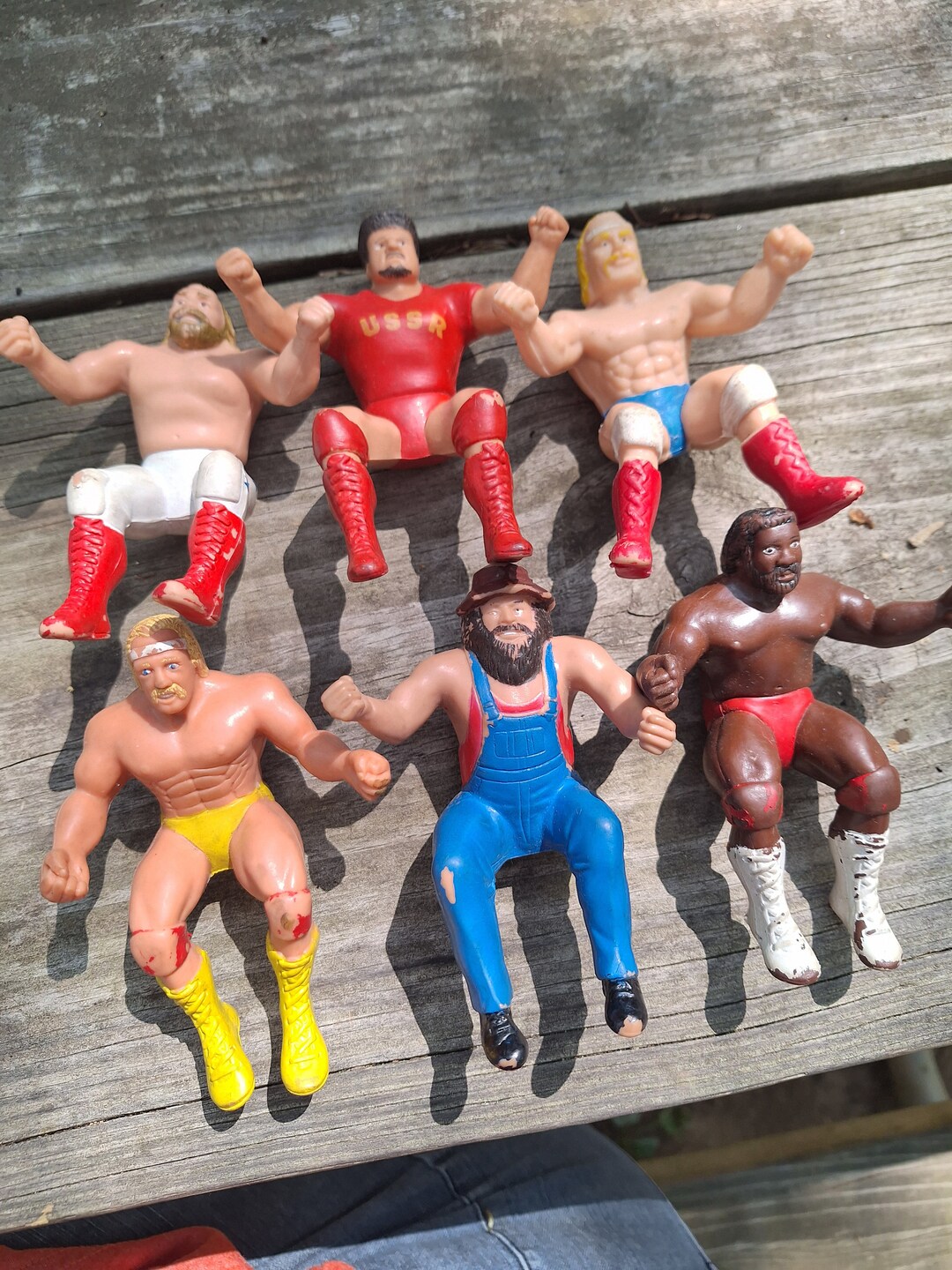 Vintage Wrestling Figures Etsy