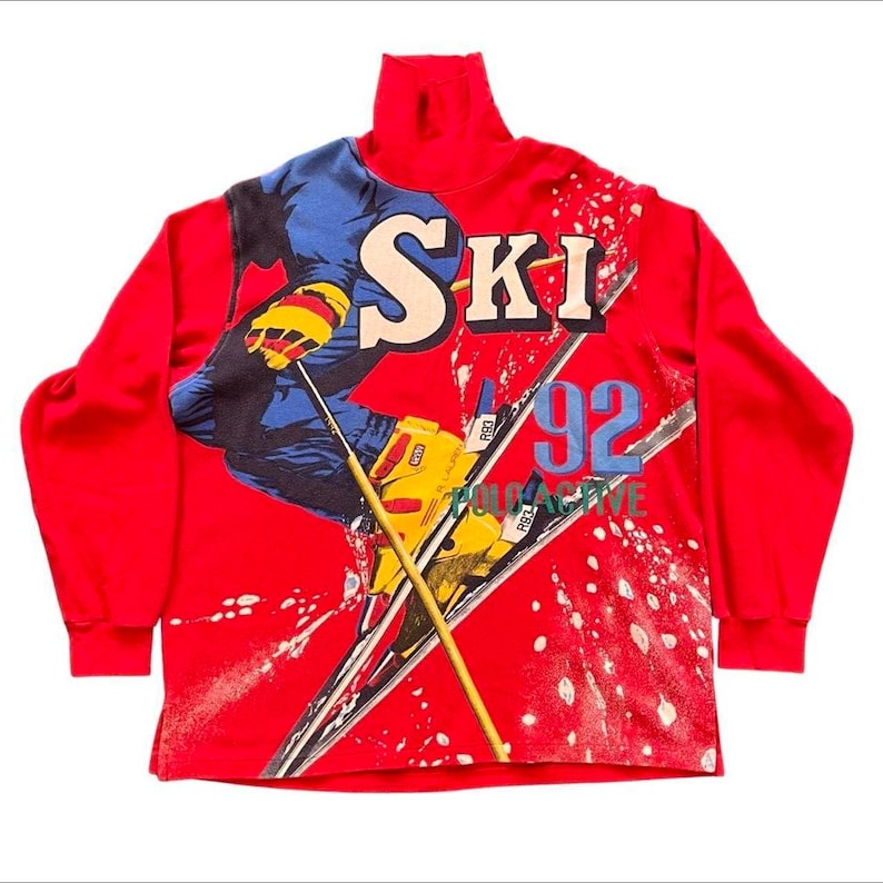 Vintage Ralph Lauren Swiss ski long sleeve top 🇨🇭