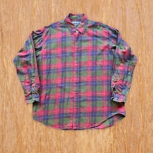 Vintage Polo Ralph Lauren Langarm Flanellhemd