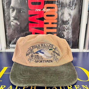 Vintage Polo Sportsman Wildlife Ralph Lauren Strapback Cap - Etsy