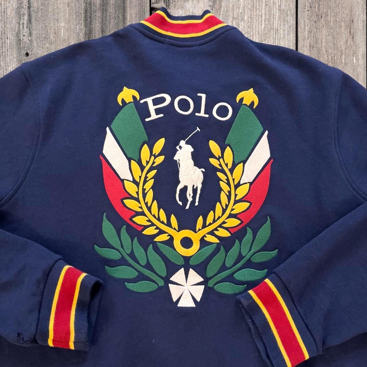 トップス 90s Polo Ralph Lauren Uni Crest Patch s-l400.jpg