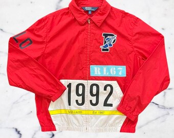 Kids Vintage POLO SPORT Pullover Jacket by Ralph Lauren Spell - Etsy