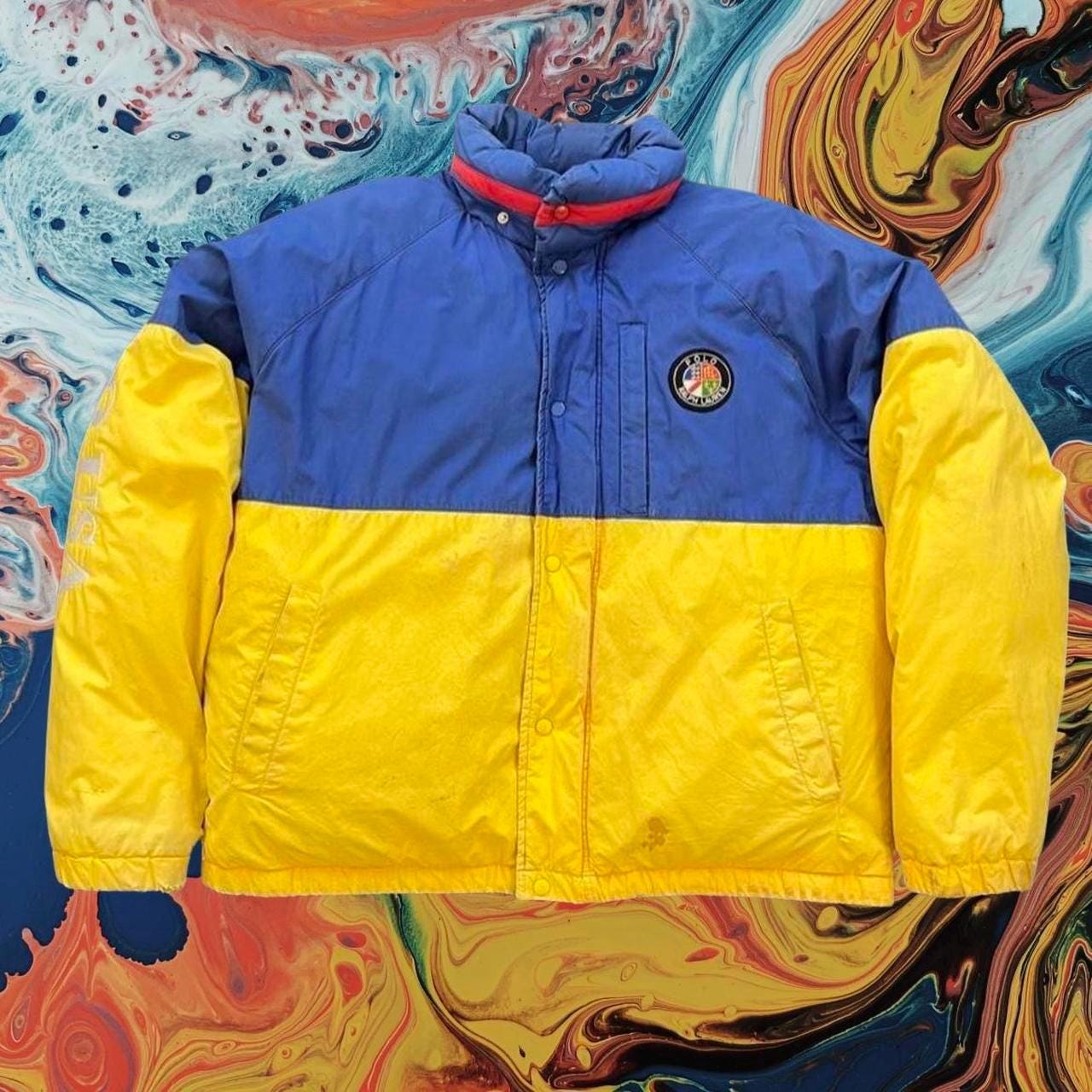Vintage OG Polo Ralph Lauren Cookie Puffer Jacket - Etsy