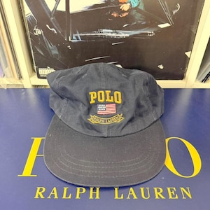 Polo Sport Blue Strapback Hat - Etsy