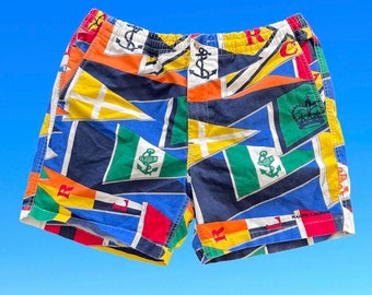 Polo Sport Ralph Lauren Regatta-Flaggen-Shorts