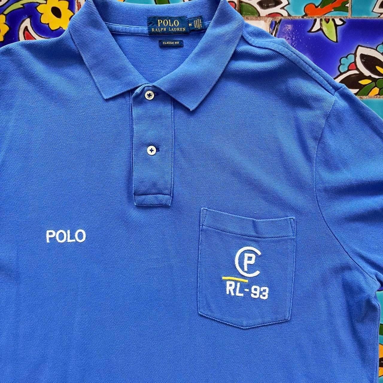 Vintage Polo Ralph Lauren CP RL-93 Polo Shirt Baggy Fit - Etsy