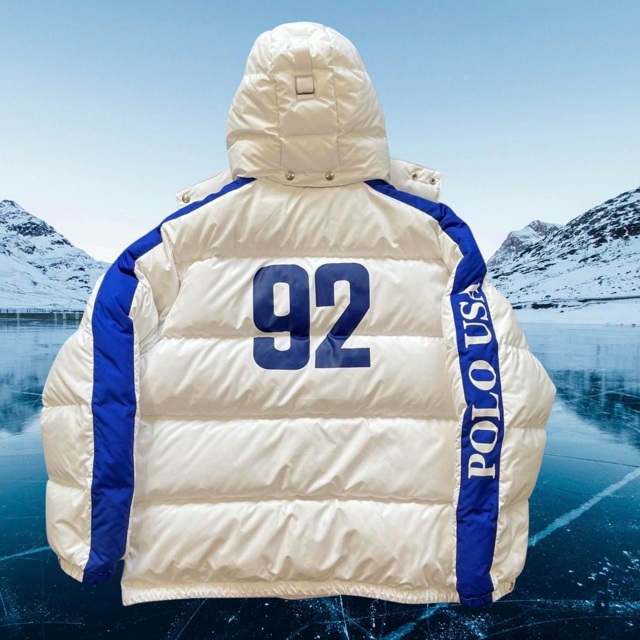 Polo Ralph Lauren Circle Ski Polo USA 92 Puffer Goose Jacket
