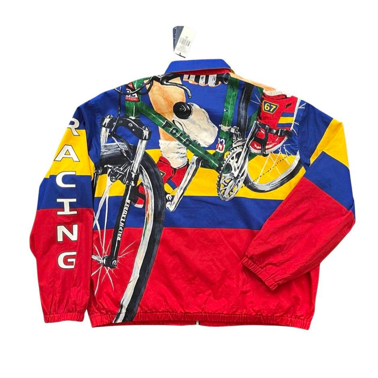 ejemplo corrupción Monumento NWT Polo Ralph Lauren Cycling/racing Jacket. Based on the 90s - Etsy