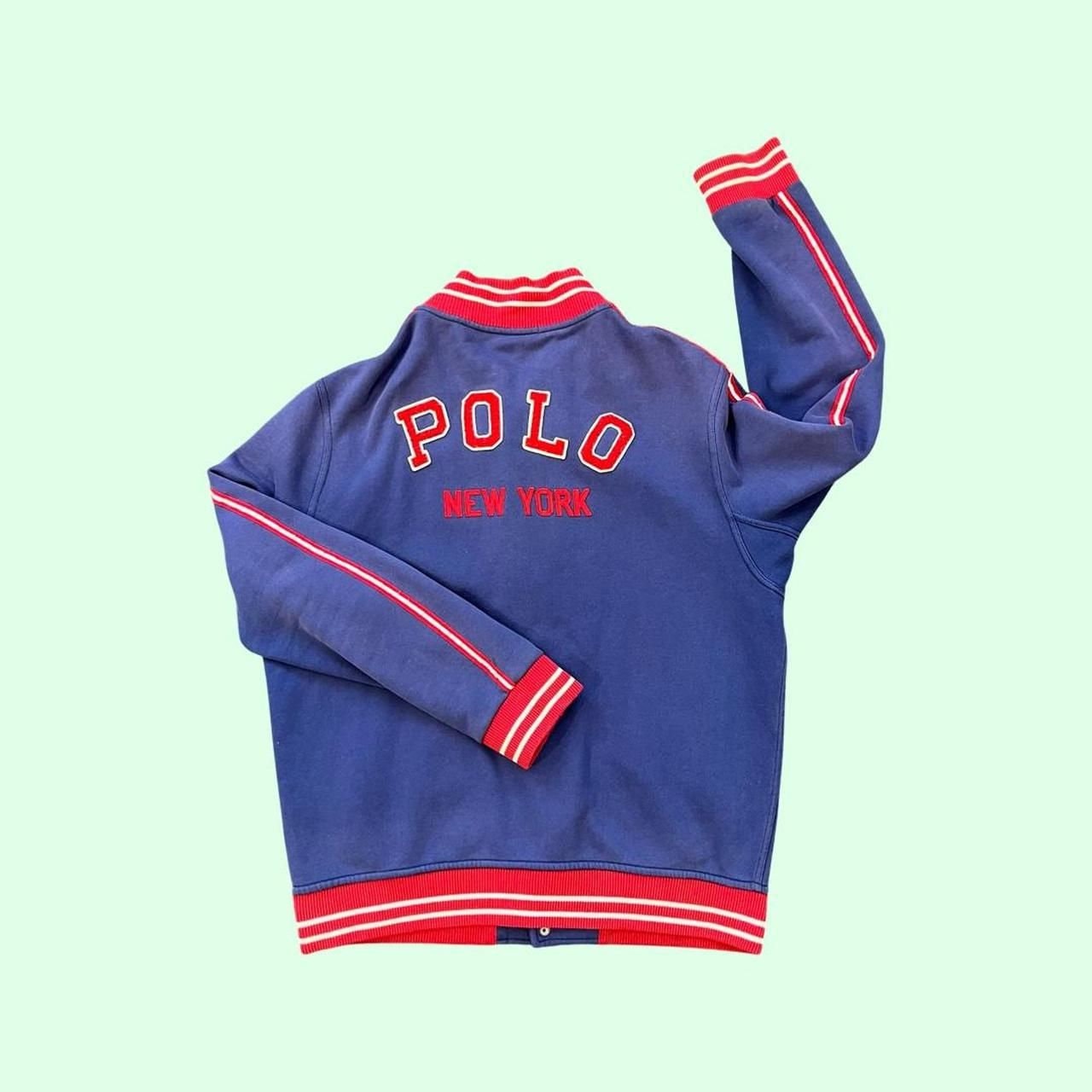 Polo ralph lauren vintage varsity letterman jacket sale