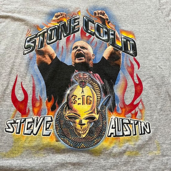Vintage Original WWF 90s Merch Stone Cold Steve A… - image 1