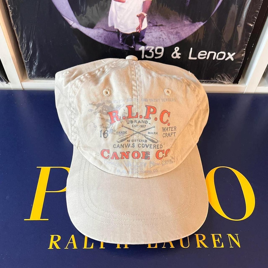帽子 Polo by Ralph Lauren R.L.P.C. Canoe Co. Vintage Polo Ralph Lauren RLPC Canoe Cap - Etsy