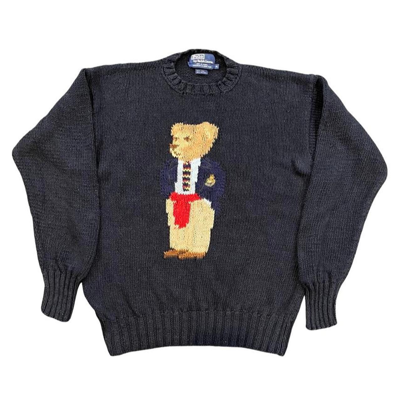 Polo bear sweater vintage
