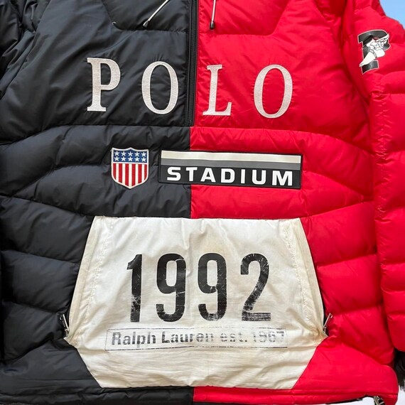 Polo Ralph Lauren 1992 Stadium Puffer Jacket Etsy Ireland