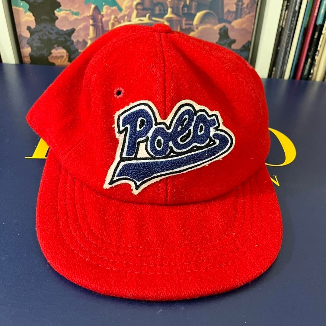 OG Vintage Polo Script Wool Fitted Cap - Etsy