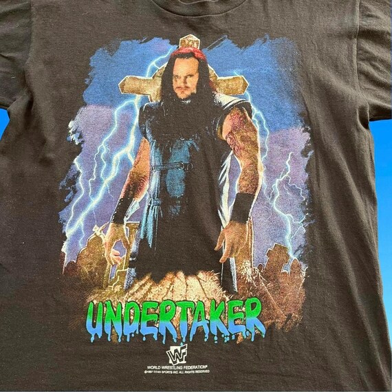 ヴィンテージ レア 1997 WWF アンダーテイカー T シャツ - Etsy 日本