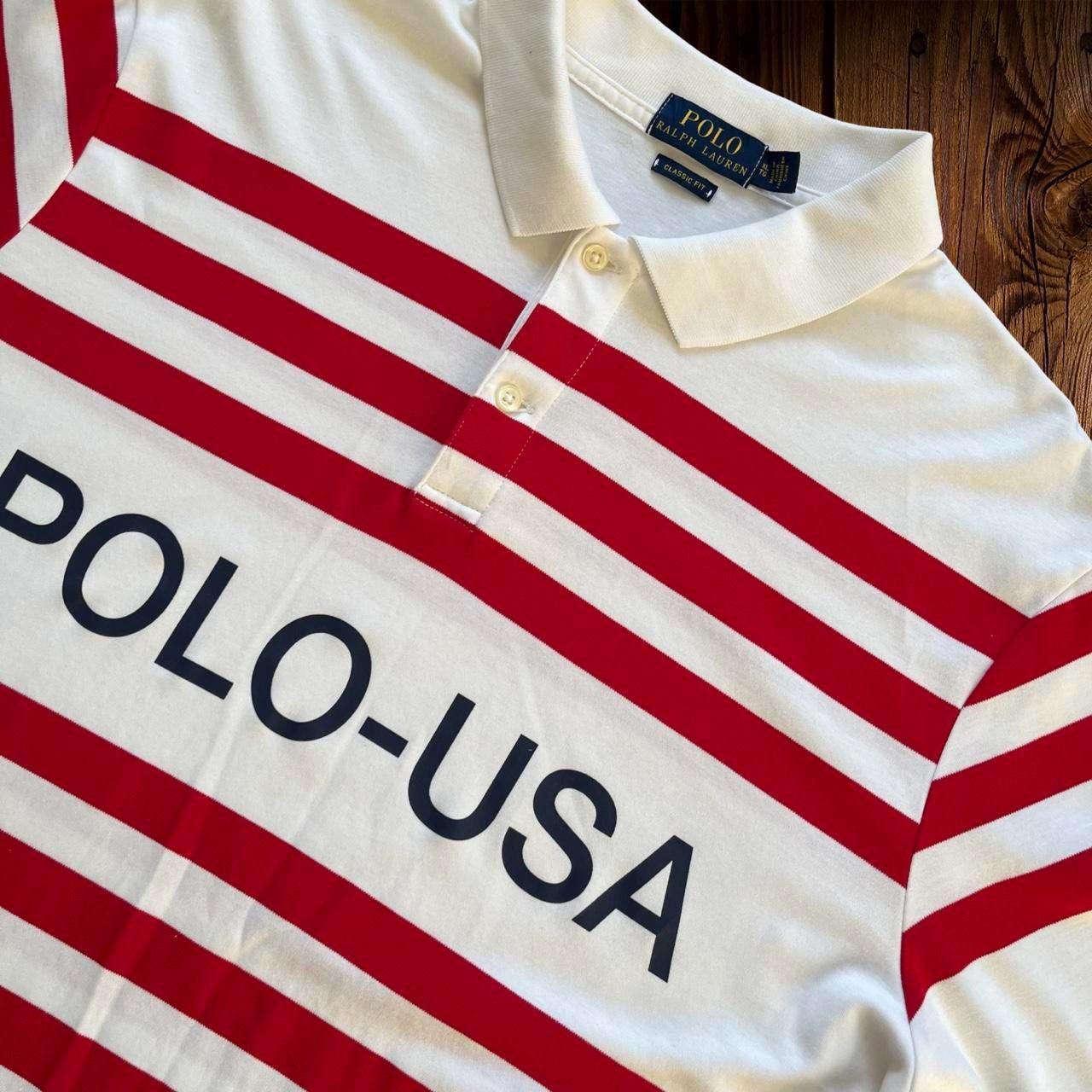 Vintage Polo Ralph Lauren USA Polo Shirt - Etsy