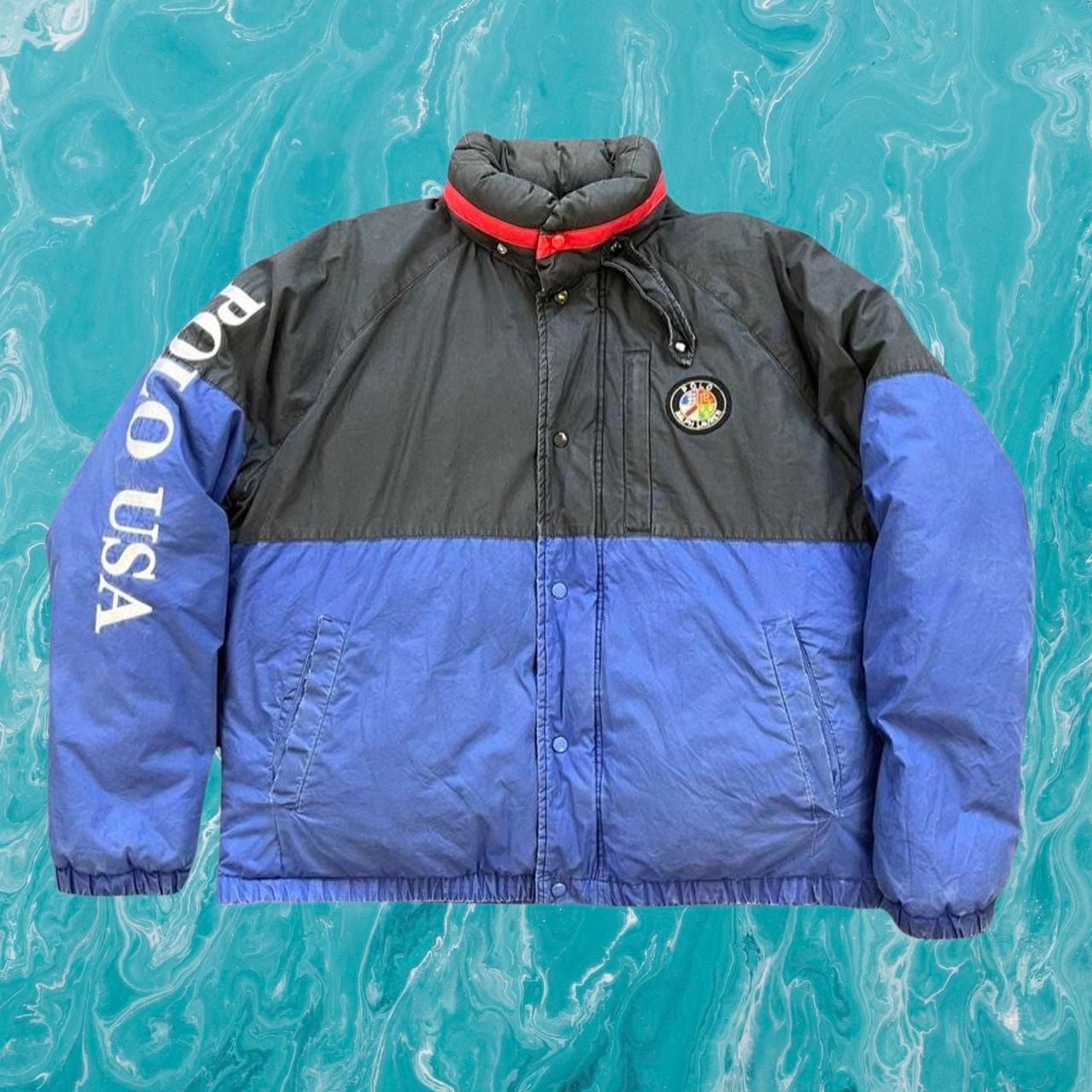 Vintage OG Polo Ralph Lauren Cookie Puffer Jacket Etsy Ireland