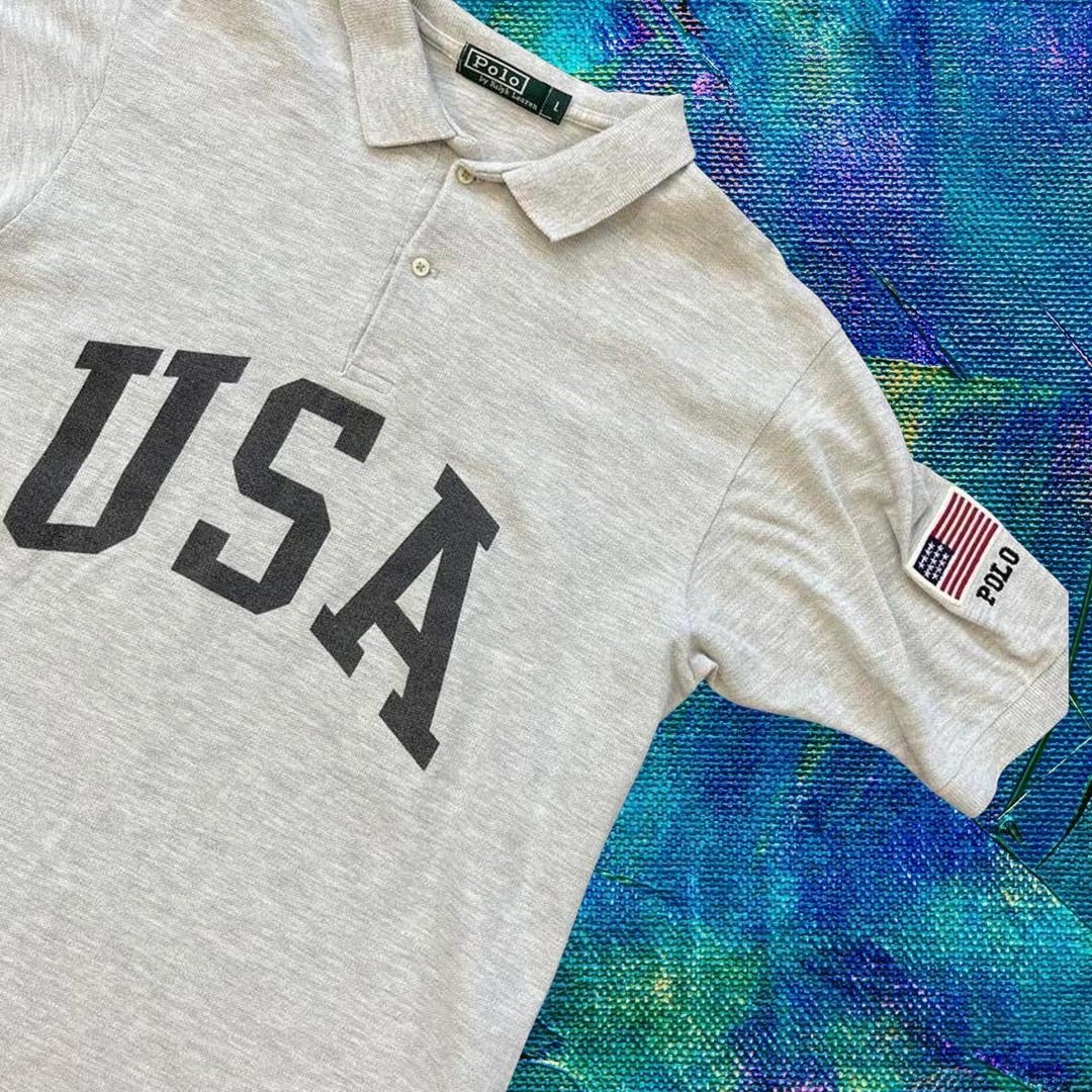 Vintage Polo Ralph Lauren USA Polo Shirt - Etsy