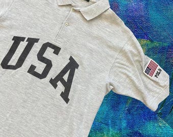 レア!!ポロ バイ ラルフローレン USA 012 スペルアウト 刺繍