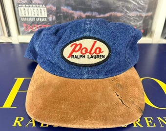 Vintage 90s Polo Sport Ralph Lauren Sailfish Embroidered Baseball