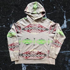 Ralph Lauren Aztec Hoodie - Etsy