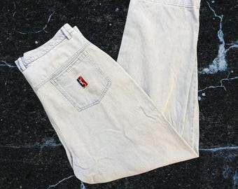 Jeans baggy délavé Yardsale, denim de coton léger