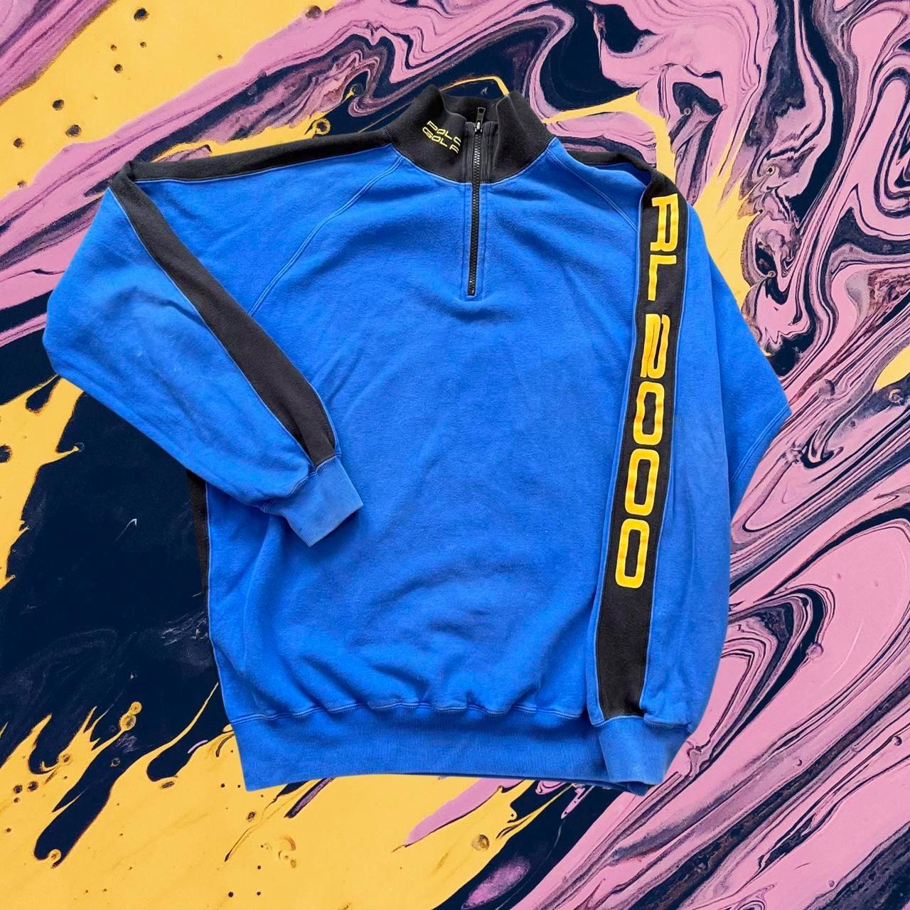 Vintage OG Polo RL 2000 Ralph Lauren Quarter Zip Sweatshirt - Etsy