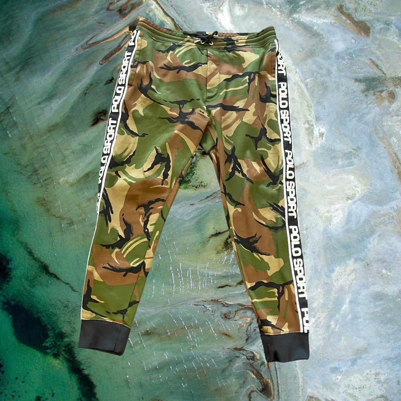Polo camo sweatpants sale