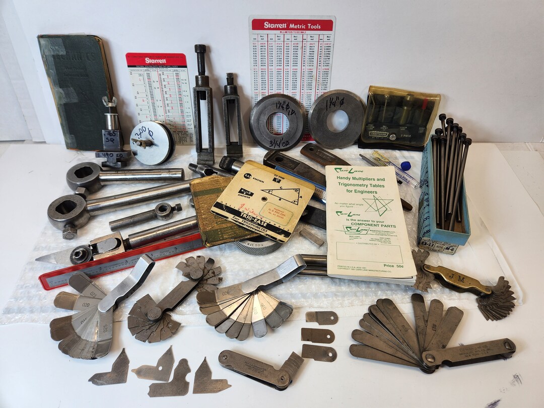 Large Machinist Layout Gages Charts Inspection Setup &amp; - Etsy