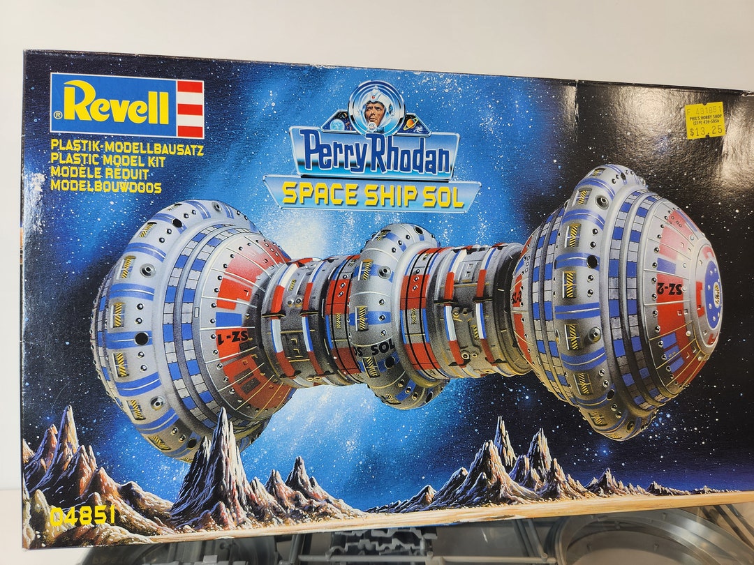 Revell Perry Rhodan Space Ship Sol Model Kit New in Open Box - Etsy