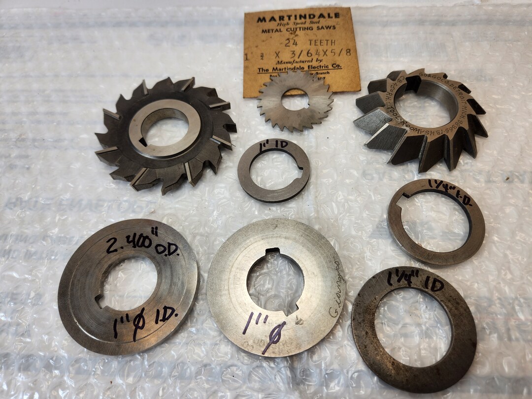 3 Machinist Horizontal Milling Machine Cutters & 5 Etsy
