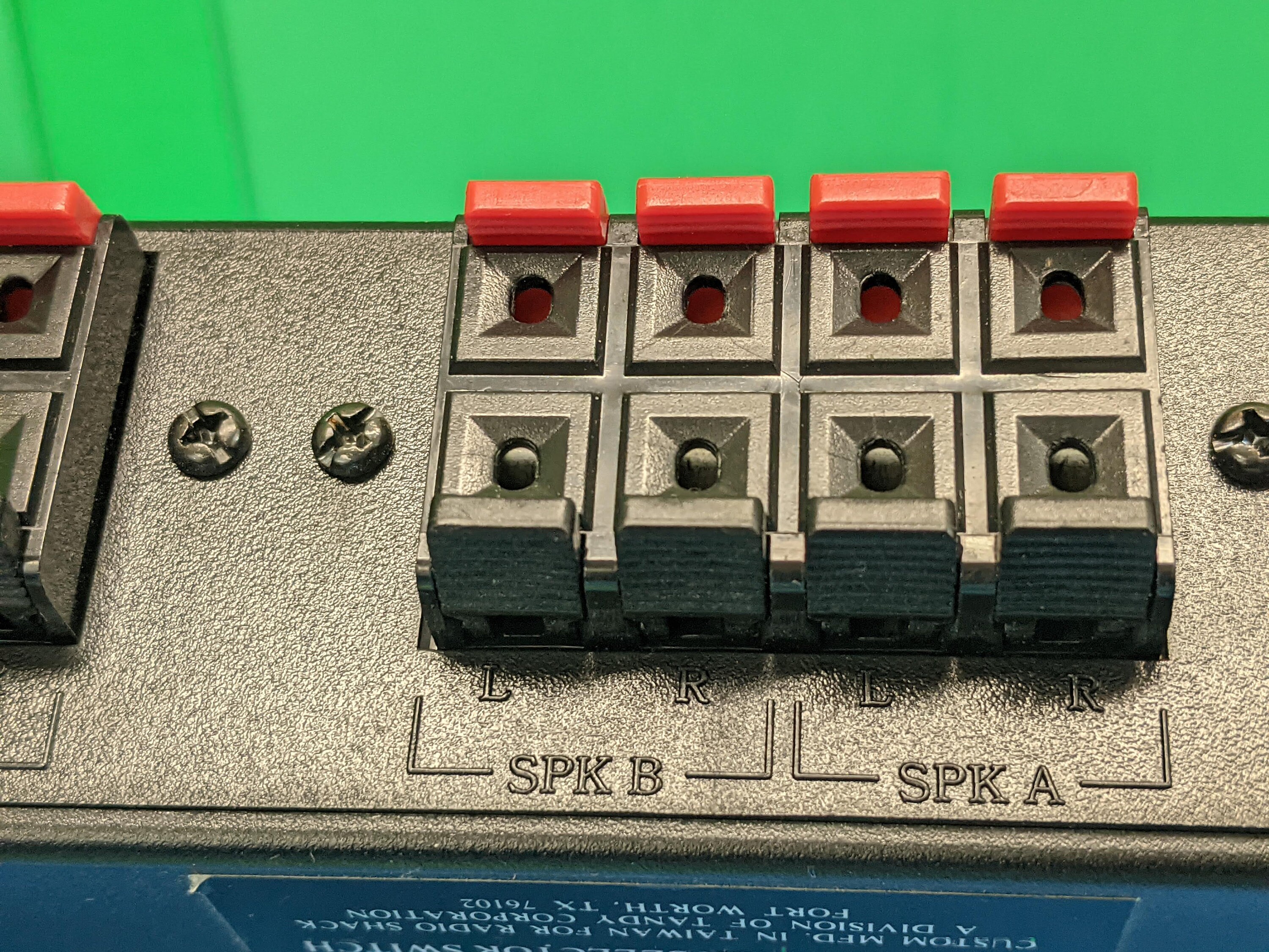 Radio Shack 4Way Speaker Selector Switch Model 40137 For Etsy