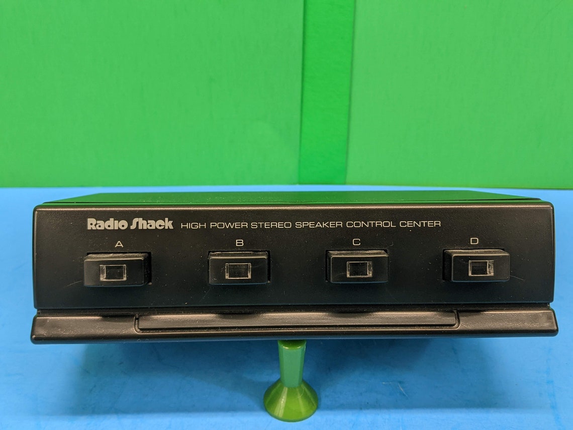 Radio Shack 4Way Speaker Selector Switch Model 40137 For Etsy