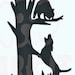 Hound Dog Chasing Rabbit SVG PDF PNG Eps Dxf (Instant Download) - Etsy