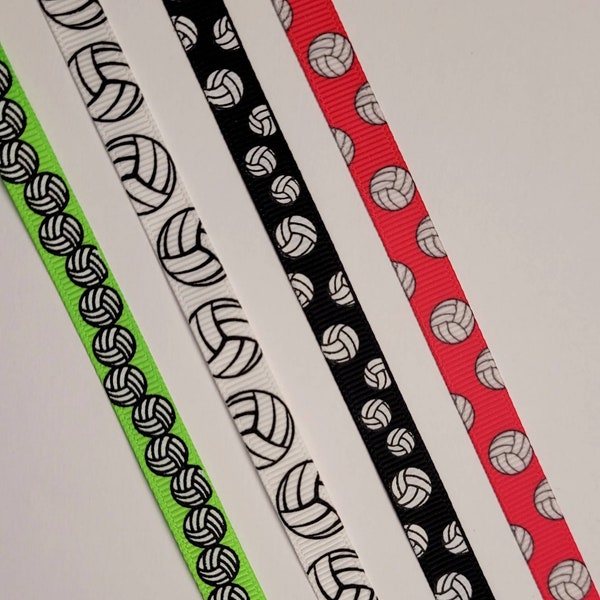 Volleyball Ribbon Etsy