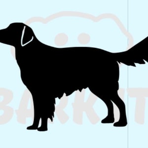 Golden Retriever Dog SVG, PDF, PNG, eps, Digital Download Cut File for decal tshirt