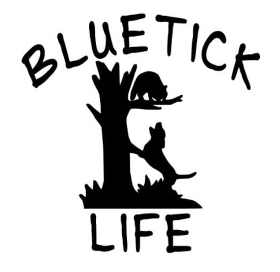 Hunting Equipment Vinyl Car Truck Dog Box Window Sticker Decal Coon